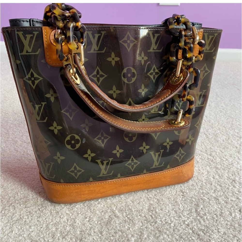 Louis Vuitton Cabas Amber PM monogram vinyl hand bag/shoulder bag